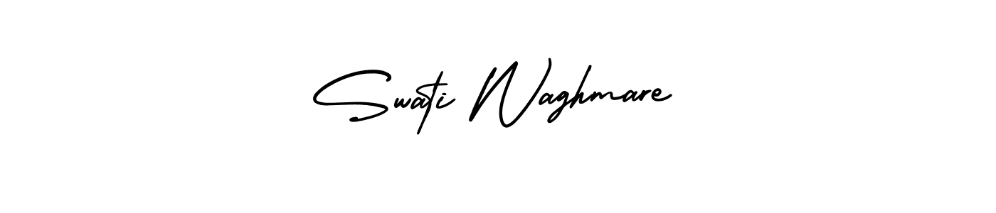 Make a short Swati Waghmare signature style. Manage your documents anywhere anytime using AmerikaSignatureDemo-Regular. Create and add eSignatures, submit forms, share and send files easily. Swati Waghmare signature style 3 images and pictures png