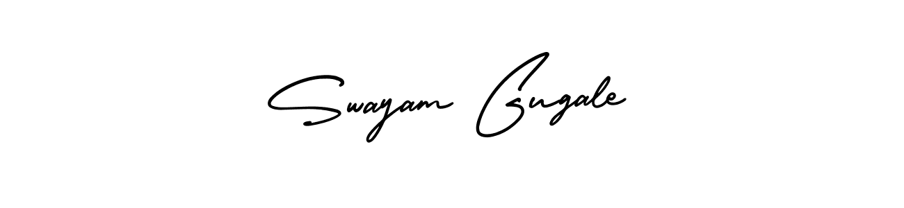 Here are the top 10 professional signature styles for the name Swayam Gugale. These are the best autograph styles you can use for your name. Swayam Gugale signature style 3 images and pictures png