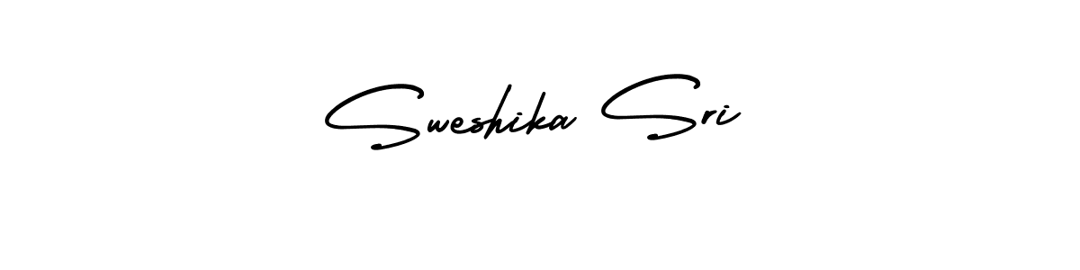 This is the best signature style for the Sweshika Sri name. Also you like these signature font (AmerikaSignatureDemo-Regular). Mix name signature. Sweshika Sri signature style 3 images and pictures png