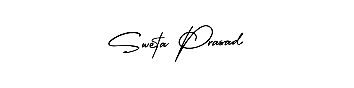 Use a signature maker to create a handwritten signature online. With this signature software, you can design (AmerikaSignatureDemo-Regular) your own signature for name Sweta Prasad. Sweta Prasad signature style 3 images and pictures png