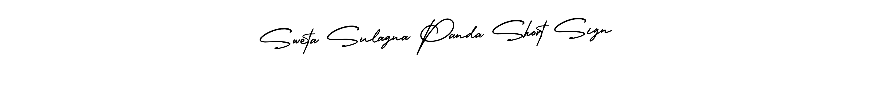 How to make Sweta Sulagna Panda Short Sign name signature. Use AmerikaSignatureDemo-Regular style for creating short signs online. This is the latest handwritten sign. Sweta Sulagna Panda Short Sign signature style 3 images and pictures png