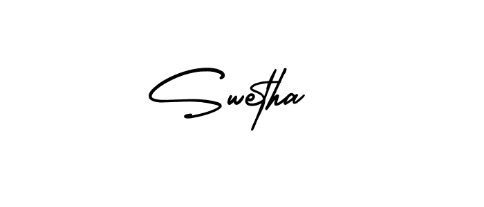 Use a signature maker to create a handwritten signature online. With this signature software, you can design (AmerikaSignatureDemo-Regular) your own signature for name Swetha . Swetha  signature style 3 images and pictures png