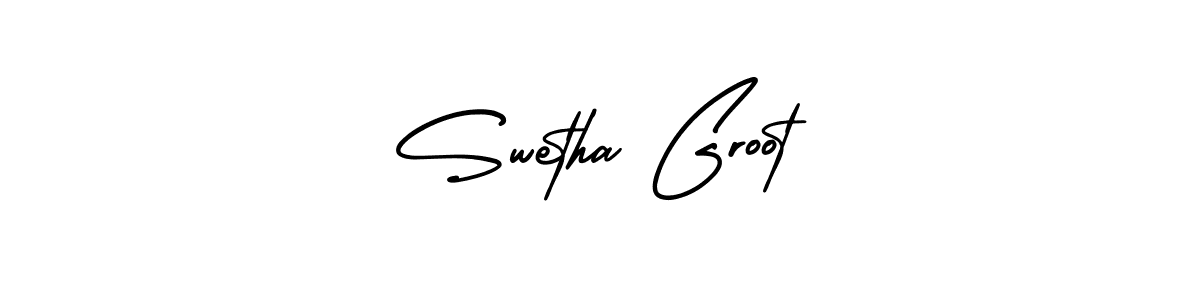 Also You can easily find your signature by using the search form. We will create Swetha Groot name handwritten signature images for you free of cost using AmerikaSignatureDemo-Regular sign style. Swetha Groot signature style 3 images and pictures png