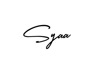 if you are searching for the best signature style for your name Syaa. so please give up your signature search. here we have designed multiple signature styles  using AmerikaSignatureDemo-Regular. Syaa signature style 3 images and pictures png