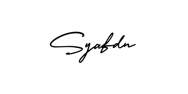 AmerikaSignatureDemo-Regular is a professional signature style that is perfect for those who want to add a touch of class to their signature. It is also a great choice for those who want to make their signature more unique. Get Syafdn name to fancy signature for free. Syafdn signature style 3 images and pictures png