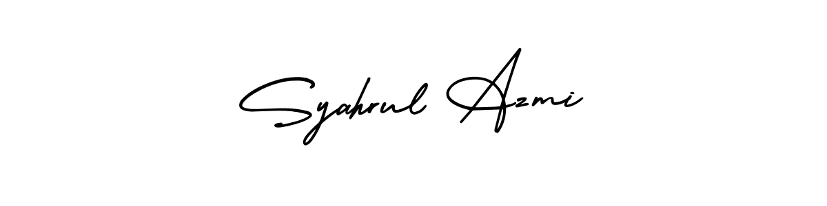 Also You can easily find your signature by using the search form. We will create Syahrul Azmi name handwritten signature images for you free of cost using AmerikaSignatureDemo-Regular sign style. Syahrul Azmi signature style 3 images and pictures png