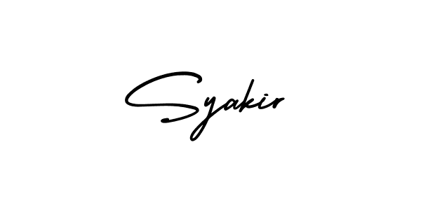 How to Draw Syakir signature style? AmerikaSignatureDemo-Regular is a latest design signature styles for name Syakir. Syakir signature style 3 images and pictures png