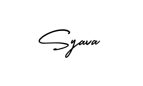 Also You can easily find your signature by using the search form. We will create Syava name handwritten signature images for you free of cost using AmerikaSignatureDemo-Regular sign style. Syava signature style 3 images and pictures png