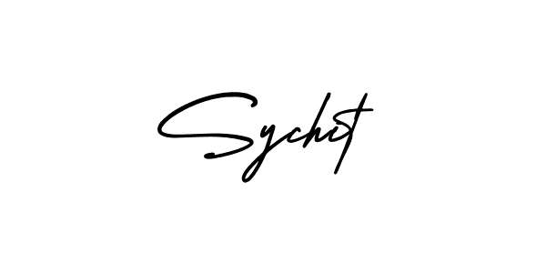 if you are searching for the best signature style for your name Sychit. so please give up your signature search. here we have designed multiple signature styles  using AmerikaSignatureDemo-Regular. Sychit signature style 3 images and pictures png