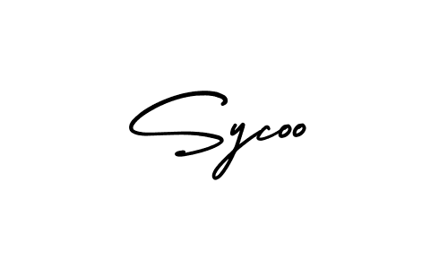 Make a short Sycoo signature style. Manage your documents anywhere anytime using AmerikaSignatureDemo-Regular. Create and add eSignatures, submit forms, share and send files easily. Sycoo signature style 3 images and pictures png