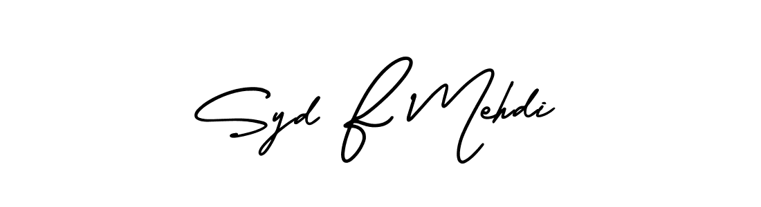 Once you've used our free online signature maker to create your best signature AmerikaSignatureDemo-Regular style, it's time to enjoy all of the benefits that Syd F Mehdi name signing documents. Syd F Mehdi signature style 3 images and pictures png