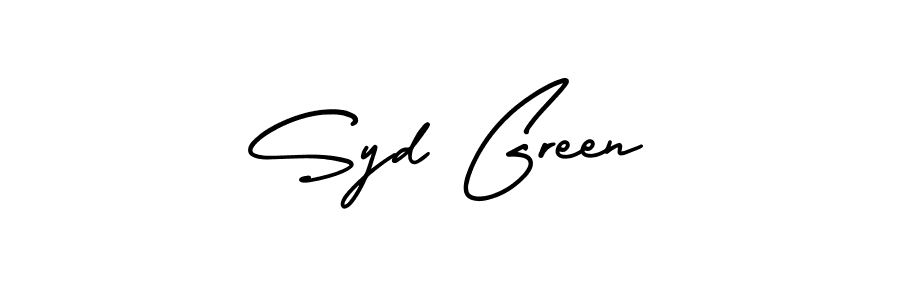 Syd Green stylish signature style. Best Handwritten Sign (AmerikaSignatureDemo-Regular) for my name. Handwritten Signature Collection Ideas for my name Syd Green. Syd Green signature style 3 images and pictures png