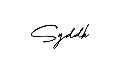 How to Draw Syddh signature style? AmerikaSignatureDemo-Regular is a latest design signature styles for name Syddh. Syddh signature style 3 images and pictures png