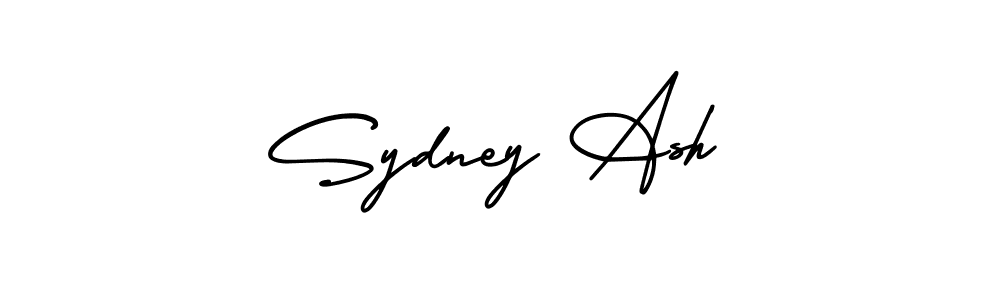 This is the best signature style for the Sydney Ash name. Also you like these signature font (AmerikaSignatureDemo-Regular). Mix name signature. Sydney Ash signature style 3 images and pictures png