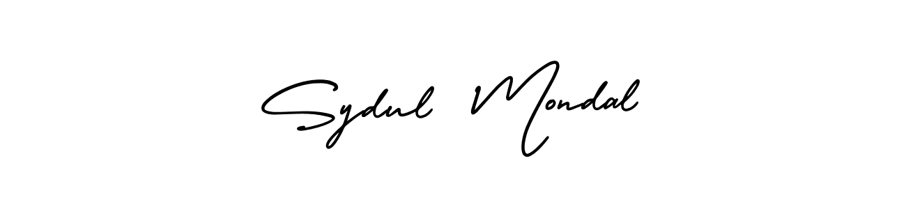 Make a short Sydul  Mondal signature style. Manage your documents anywhere anytime using AmerikaSignatureDemo-Regular. Create and add eSignatures, submit forms, share and send files easily. Sydul  Mondal signature style 3 images and pictures png