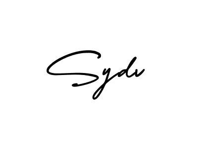 The best way (AmerikaSignatureDemo-Regular) to make a short signature is to pick only two or three words in your name. The name Sydv include a total of six letters. For converting this name. Sydv signature style 3 images and pictures png