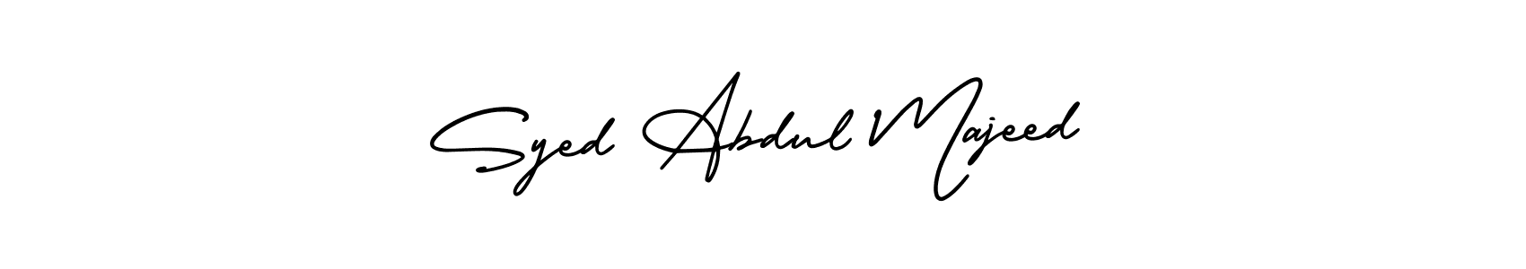 You can use this online signature creator to create a handwritten signature for the name Syed Abdul Majeed. This is the best online autograph maker. Syed Abdul Majeed signature style 3 images and pictures png