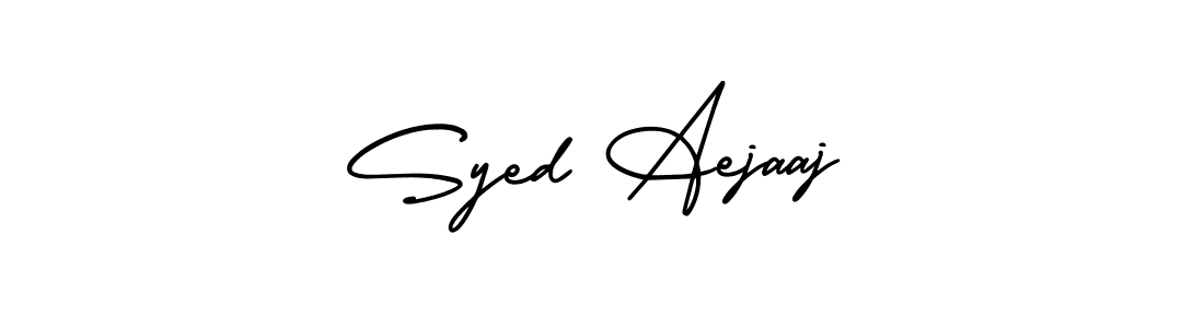 Make a beautiful signature design for name Syed Aejaaj. With this signature (AmerikaSignatureDemo-Regular) style, you can create a handwritten signature for free. Syed Aejaaj signature style 3 images and pictures png