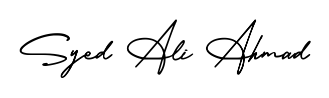 If you are searching for the best signature style for your name Syed Ali Ahmad, here we have designed multiple signature styles using AmerikaSignatureDemo-Regular. Syed Ali Ahmad signature style 3 images and pictures png