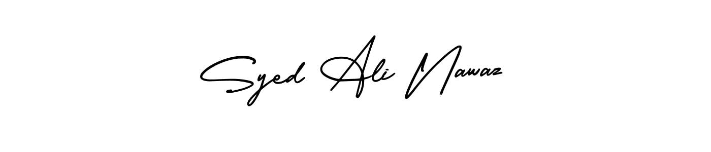 if you are searching for the best signature style for your name Syed Ali Nawaz. so please give up your signature search. here we have designed multiple signature styles  using AmerikaSignatureDemo-Regular. Syed Ali Nawaz signature style 3 images and pictures png