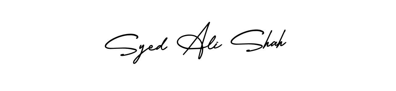 Make a beautiful signature design for name Syed Ali Shah. Use this online signature maker to create a handwritten signature for free. Syed Ali Shah signature style 3 images and pictures png