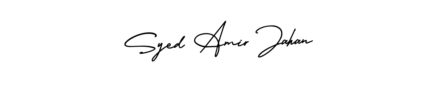 Also we have Syed Amir Jahan name is the best signature style. Create professional handwritten signature collection using AmerikaSignatureDemo-Regular autograph style. Syed Amir Jahan signature style 3 images and pictures png