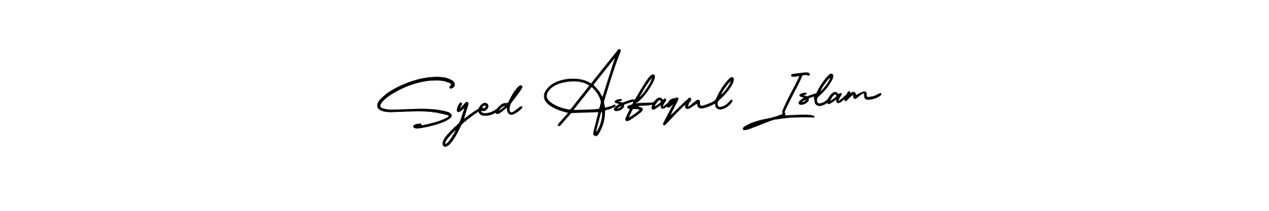 Similarly AmerikaSignatureDemo-Regular is the best handwritten signature design. Signature creator online .You can use it as an online autograph creator for name Syed Asfaqul Islam. Syed Asfaqul Islam signature style 3 images and pictures png