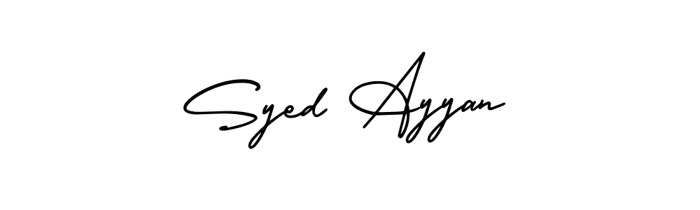 Check out images of Autograph of Syed Ayyan name. Actor Syed Ayyan Signature Style. AmerikaSignatureDemo-Regular is a professional sign style online. Syed Ayyan signature style 3 images and pictures png