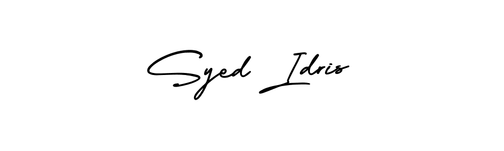 Also You can easily find your signature by using the search form. We will create Syed Idris name handwritten signature images for you free of cost using AmerikaSignatureDemo-Regular sign style. Syed Idris signature style 3 images and pictures png