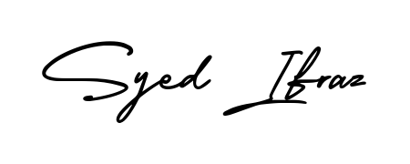 It looks like you need a new signature style for name Syed Ifraz. Design unique handwritten (AmerikaSignatureDemo-Regular) signature with our free signature maker in just a few clicks. Syed Ifraz signature style 3 images and pictures png