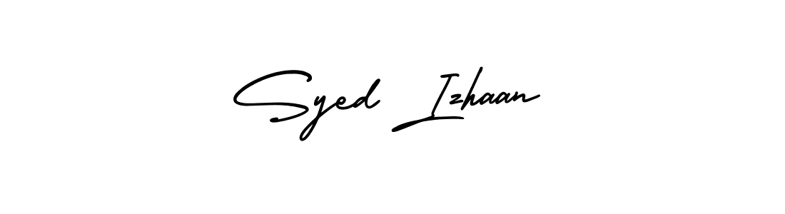 How to Draw Syed Izhaan signature style? AmerikaSignatureDemo-Regular is a latest design signature styles for name Syed Izhaan. Syed Izhaan signature style 3 images and pictures png