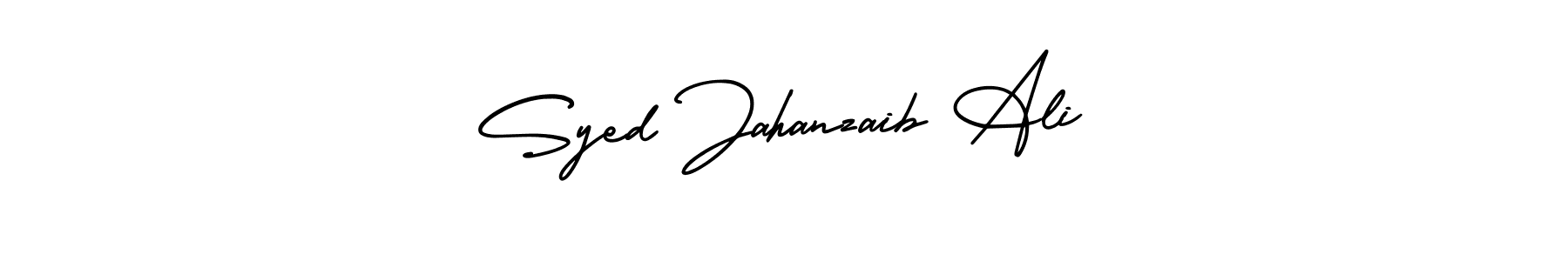 Also we have Syed Jahanzaib Ali name is the best signature style. Create professional handwritten signature collection using AmerikaSignatureDemo-Regular autograph style. Syed Jahanzaib Ali signature style 3 images and pictures png