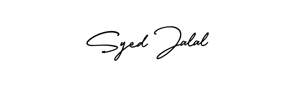 Best and Professional Signature Style for Syed Jalal. AmerikaSignatureDemo-Regular Best Signature Style Collection. Syed Jalal signature style 3 images and pictures png