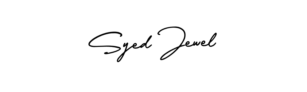 Similarly AmerikaSignatureDemo-Regular is the best handwritten signature design. Signature creator online .You can use it as an online autograph creator for name Syed Jewel. Syed Jewel signature style 3 images and pictures png