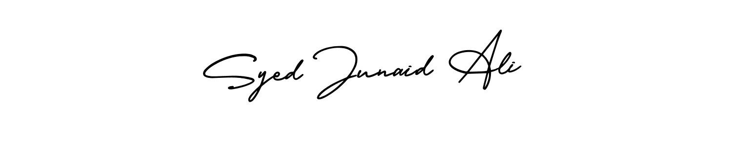 Also we have Syed Junaid Ali name is the best signature style. Create professional handwritten signature collection using AmerikaSignatureDemo-Regular autograph style. Syed Junaid Ali signature style 3 images and pictures png