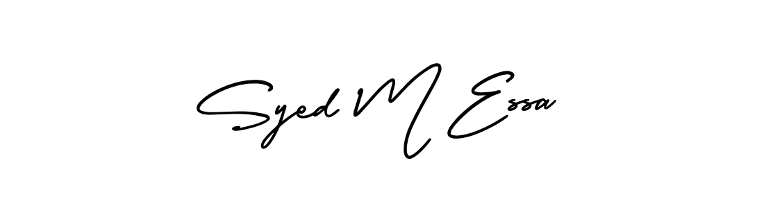 See photos of Syed M Essa official signature by Spectra . Check more albums & portfolios. Read reviews & check more about AmerikaSignatureDemo-Regular font. Syed M Essa signature style 3 images and pictures png