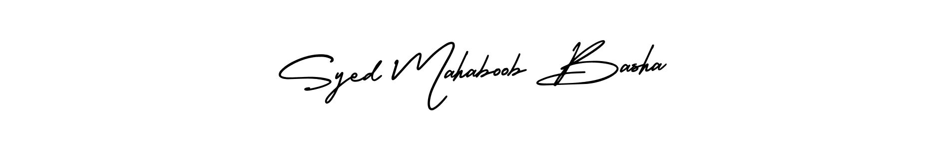 Make a beautiful signature design for name Syed Mahaboob Basha. Use this online signature maker to create a handwritten signature for free. Syed Mahaboob Basha signature style 3 images and pictures png