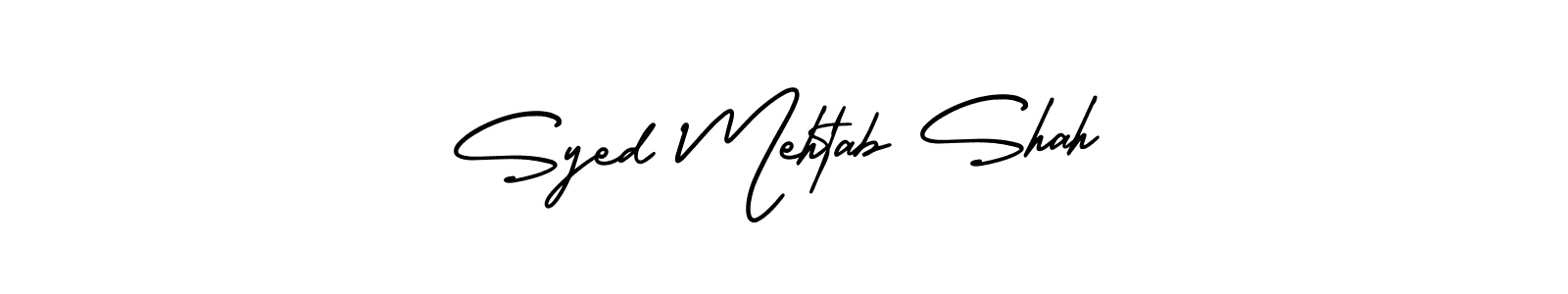 Make a beautiful signature design for name Syed Mehtab Shah. Use this online signature maker to create a handwritten signature for free. Syed Mehtab Shah signature style 3 images and pictures png
