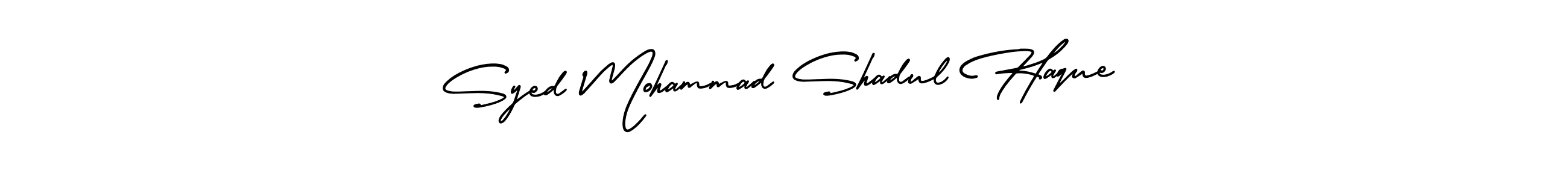 Check out images of Autograph of Syed Mohammad Shadul Haque name. Actor Syed Mohammad Shadul Haque Signature Style. AmerikaSignatureDemo-Regular is a professional sign style online. Syed Mohammad Shadul Haque signature style 3 images and pictures png