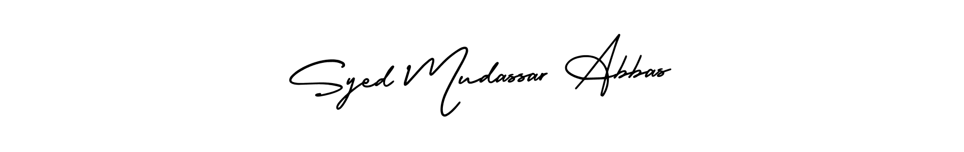 See photos of Syed Mudassar Abbas official signature by Spectra . Check more albums & portfolios. Read reviews & check more about AmerikaSignatureDemo-Regular font. Syed Mudassar Abbas signature style 3 images and pictures png