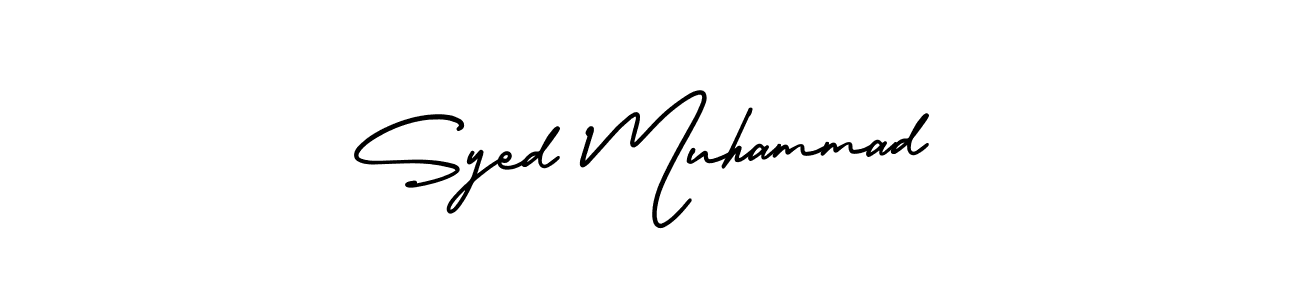 if you are searching for the best signature style for your name Syed Muhammad. so please give up your signature search. here we have designed multiple signature styles  using AmerikaSignatureDemo-Regular. Syed Muhammad signature style 3 images and pictures png