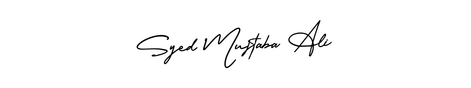 Best and Professional Signature Style for Syed Mujtaba Ali. AmerikaSignatureDemo-Regular Best Signature Style Collection. Syed Mujtaba Ali signature style 3 images and pictures png