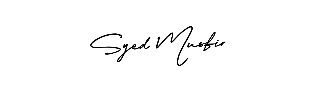 Best and Professional Signature Style for Syed Musfir. AmerikaSignatureDemo-Regular Best Signature Style Collection. Syed Musfir signature style 3 images and pictures png