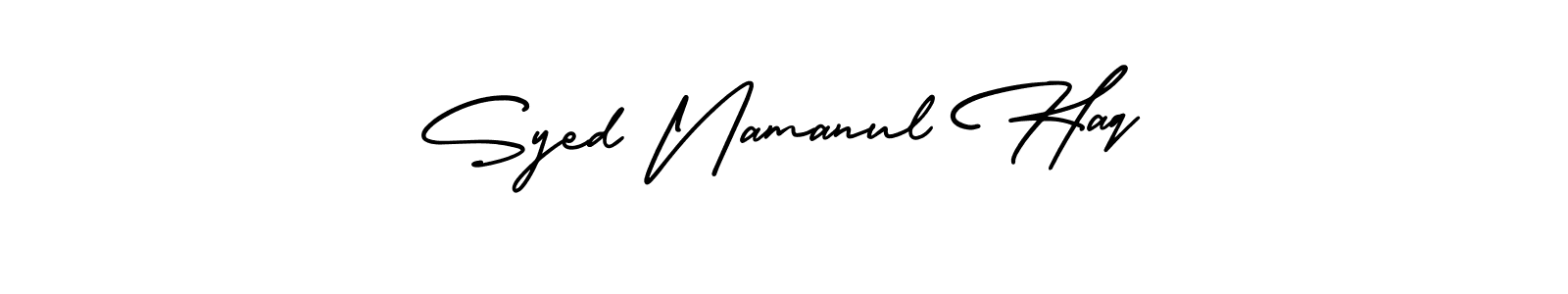 Check out images of Autograph of Syed Namanul Haq name. Actor Syed Namanul Haq Signature Style. AmerikaSignatureDemo-Regular is a professional sign style online. Syed Namanul Haq signature style 3 images and pictures png