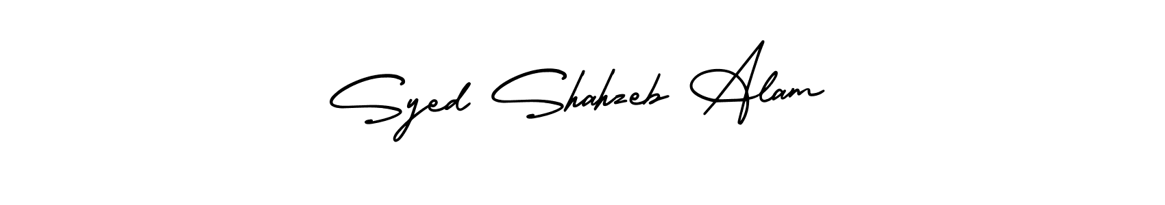 Make a beautiful signature design for name Syed Shahzeb Alam. Use this online signature maker to create a handwritten signature for free. Syed Shahzeb Alam signature style 3 images and pictures png