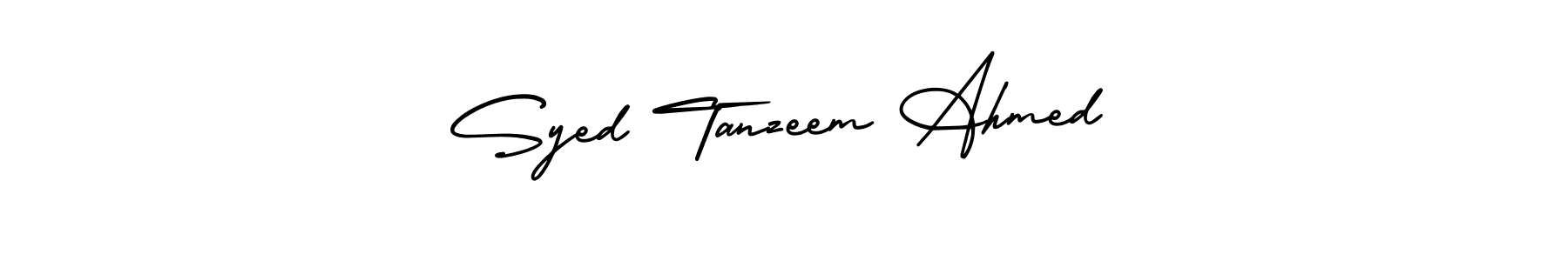 Also You can easily find your signature by using the search form. We will create Syed Tanzeem Ahmed name handwritten signature images for you free of cost using AmerikaSignatureDemo-Regular sign style. Syed Tanzeem Ahmed signature style 3 images and pictures png