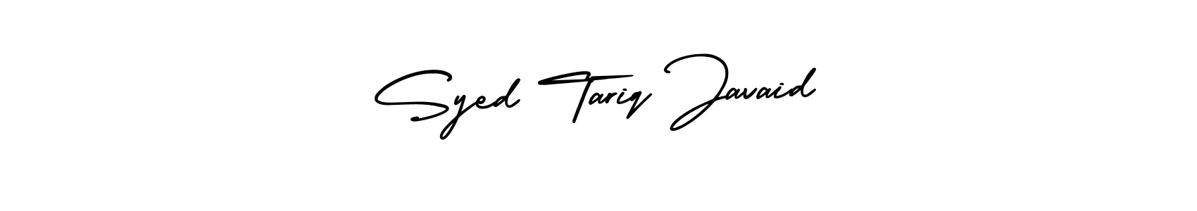 Similarly AmerikaSignatureDemo-Regular is the best handwritten signature design. Signature creator online .You can use it as an online autograph creator for name Syed Tariq Javaid. Syed Tariq Javaid signature style 3 images and pictures png