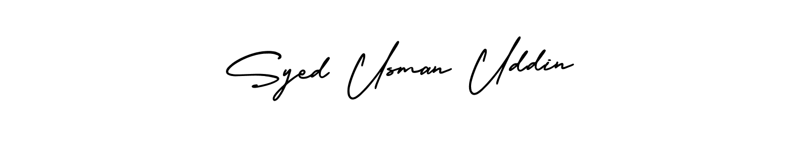 You can use this online signature creator to create a handwritten signature for the name Syed Usman Uddin. This is the best online autograph maker. Syed Usman Uddin signature style 3 images and pictures png