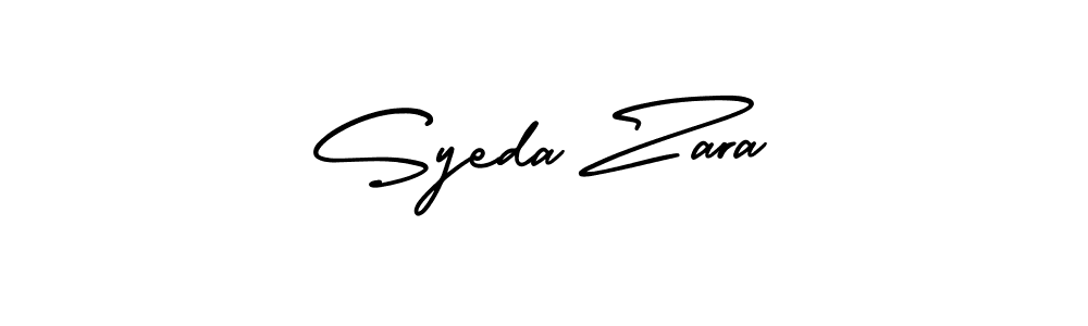 AmerikaSignatureDemo-Regular is a professional signature style that is perfect for those who want to add a touch of class to their signature. It is also a great choice for those who want to make their signature more unique. Get Syeda Zara name to fancy signature for free. Syeda Zara signature style 3 images and pictures png