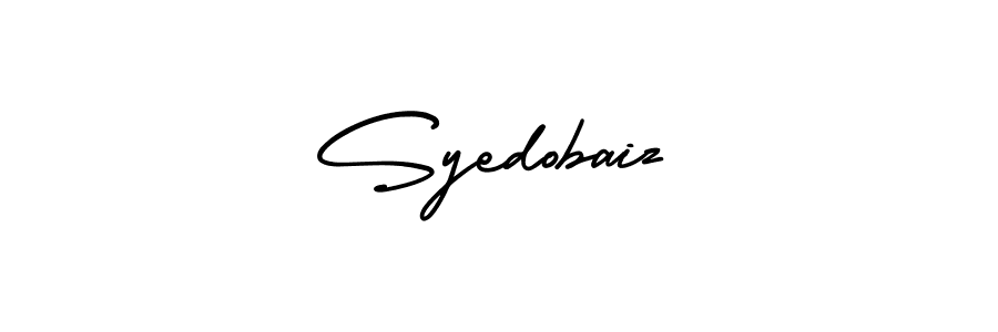You can use this online signature creator to create a handwritten signature for the name Syedobaiz. This is the best online autograph maker. Syedobaiz signature style 3 images and pictures png
